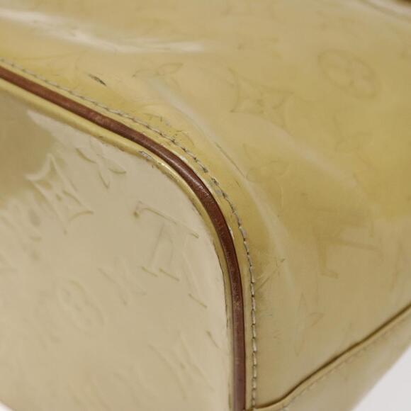 LOUIS VUITTON Monogram Vernis Houston Hand Bag Beige M91004 - Picture 16 of 16